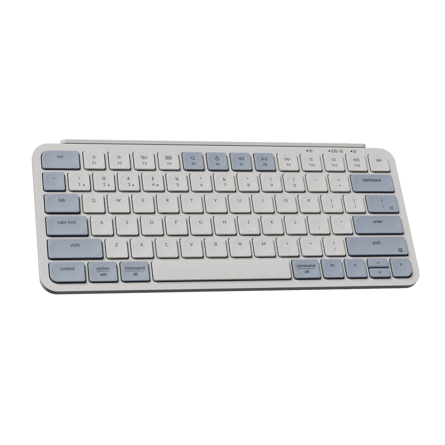 Keychron B11 Pro Ultra-Slim 75% Wireless Keyboard - Retro blue - alternate product view 2