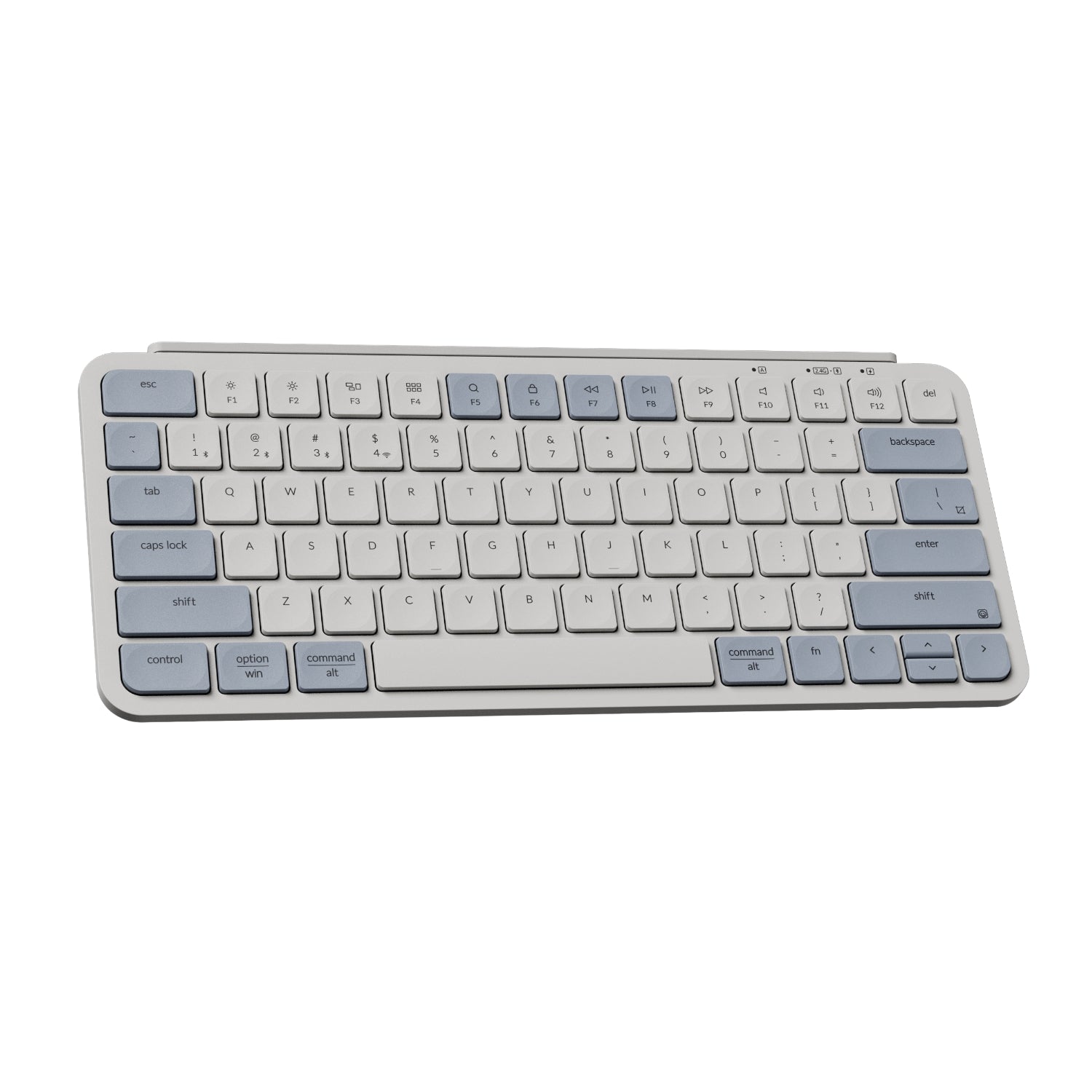 Keychron B11 Pro Ultra-Slim 75% Wireless Keyboard - Retro blue - alternate product view 2