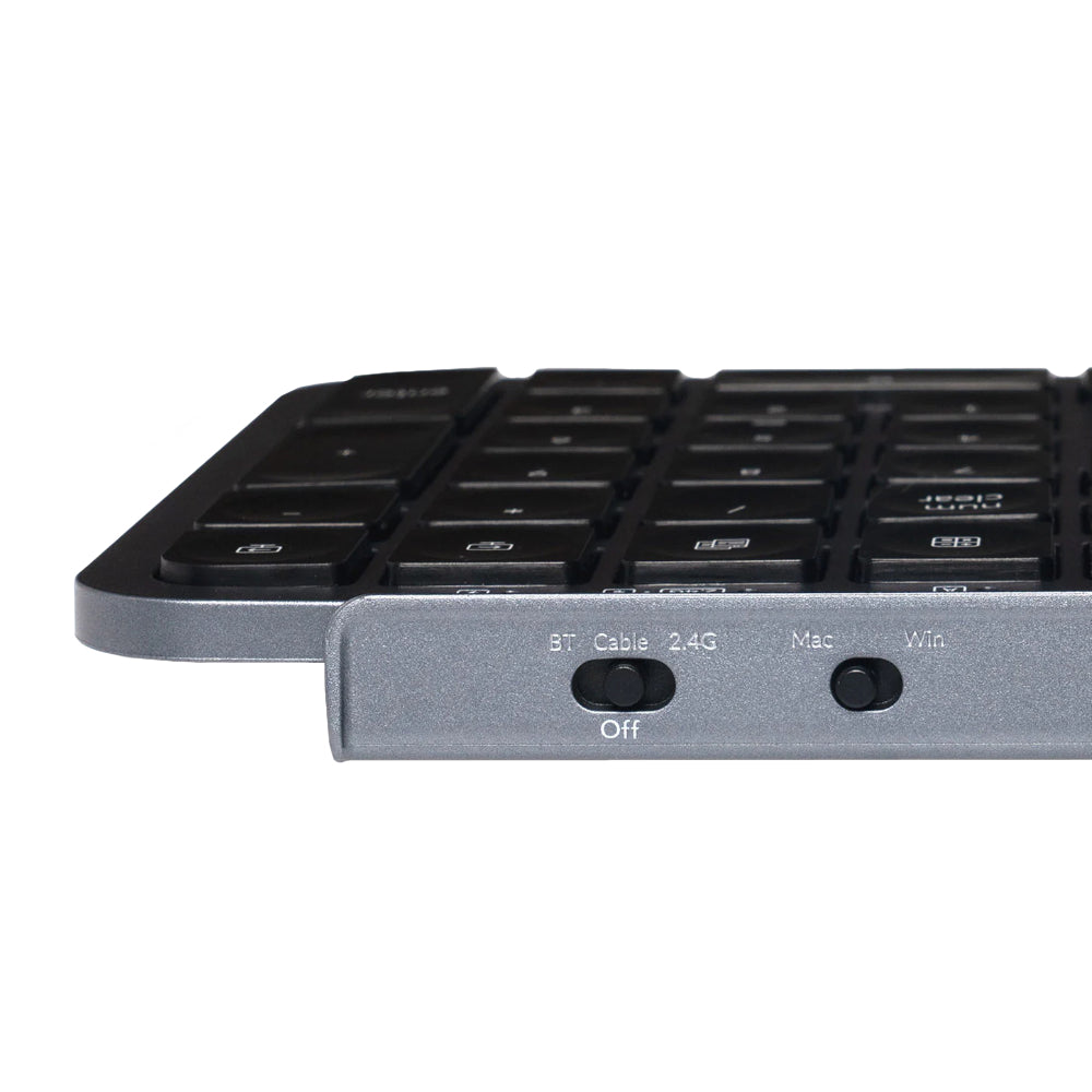 Keychron B1 Pro Ultra-Slim 75% Wireless Keyboard - Space Grey - alternate product view 3