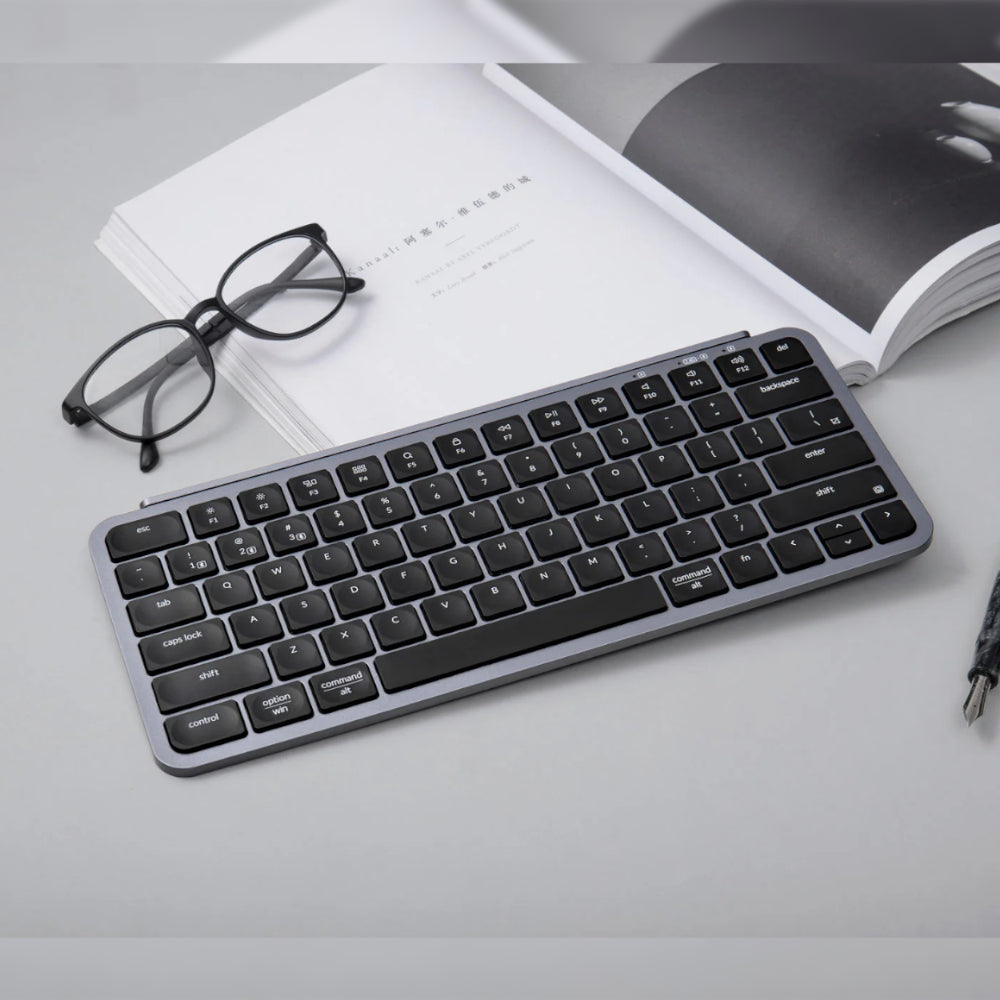 Keychron B1 Pro Ultra-Slim 75% Wireless Keyboard - Space Grey - alternate product view 5