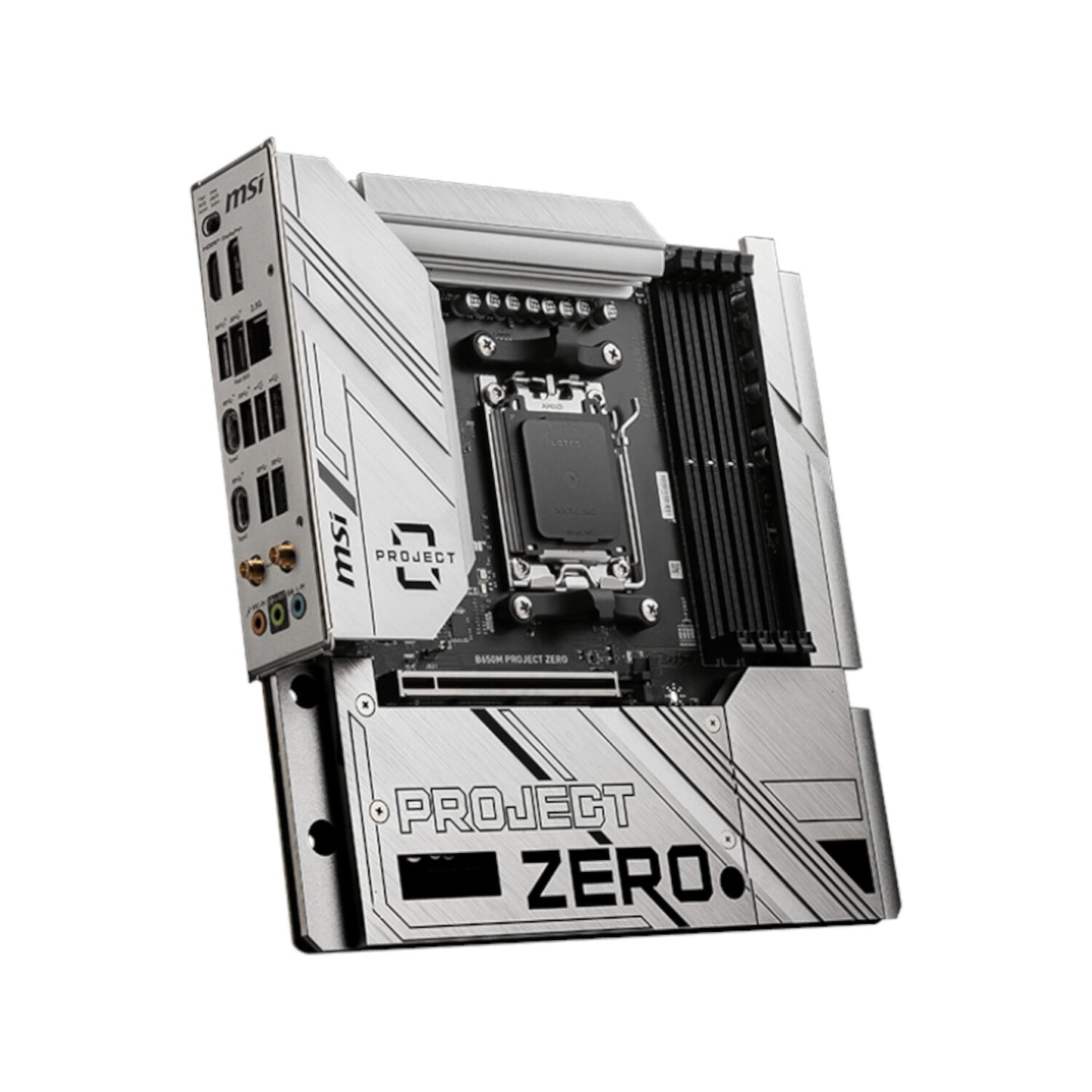 MSI B650M PROJECT ZERO MotherBoard - alternate product view 5