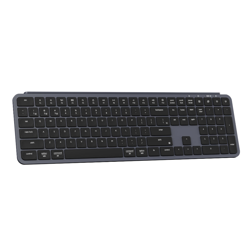 Keychron B6 Pro Ultra-Slim 100% Wireless Keyboard – Space Grey - alternate product view 2