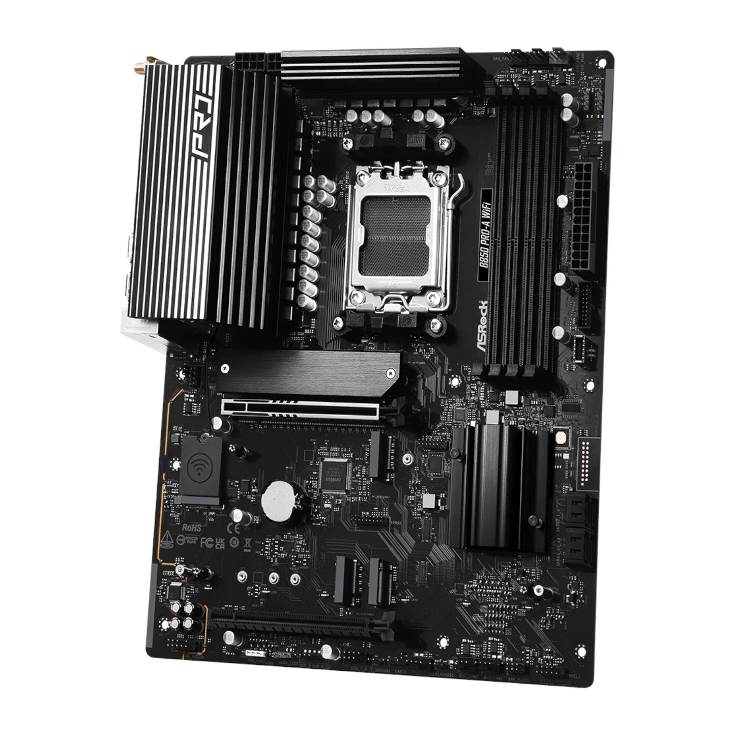 ASRock B850 Pro-A Wi-Fi AM5 ATX Motherboard - alternate product view 4