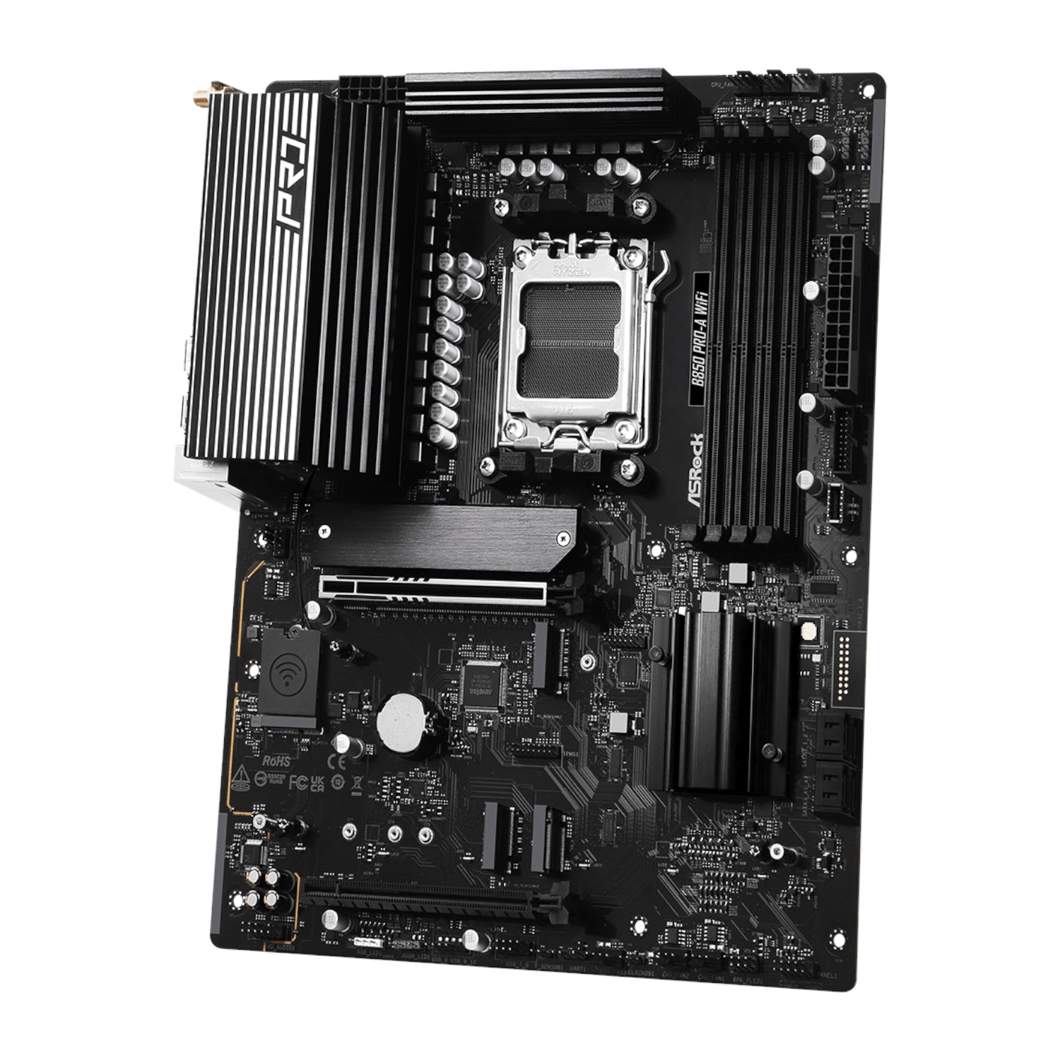 ASRock B850 Pro-A Wi-Fi AM5 ATX Motherboard - alternate product view 4