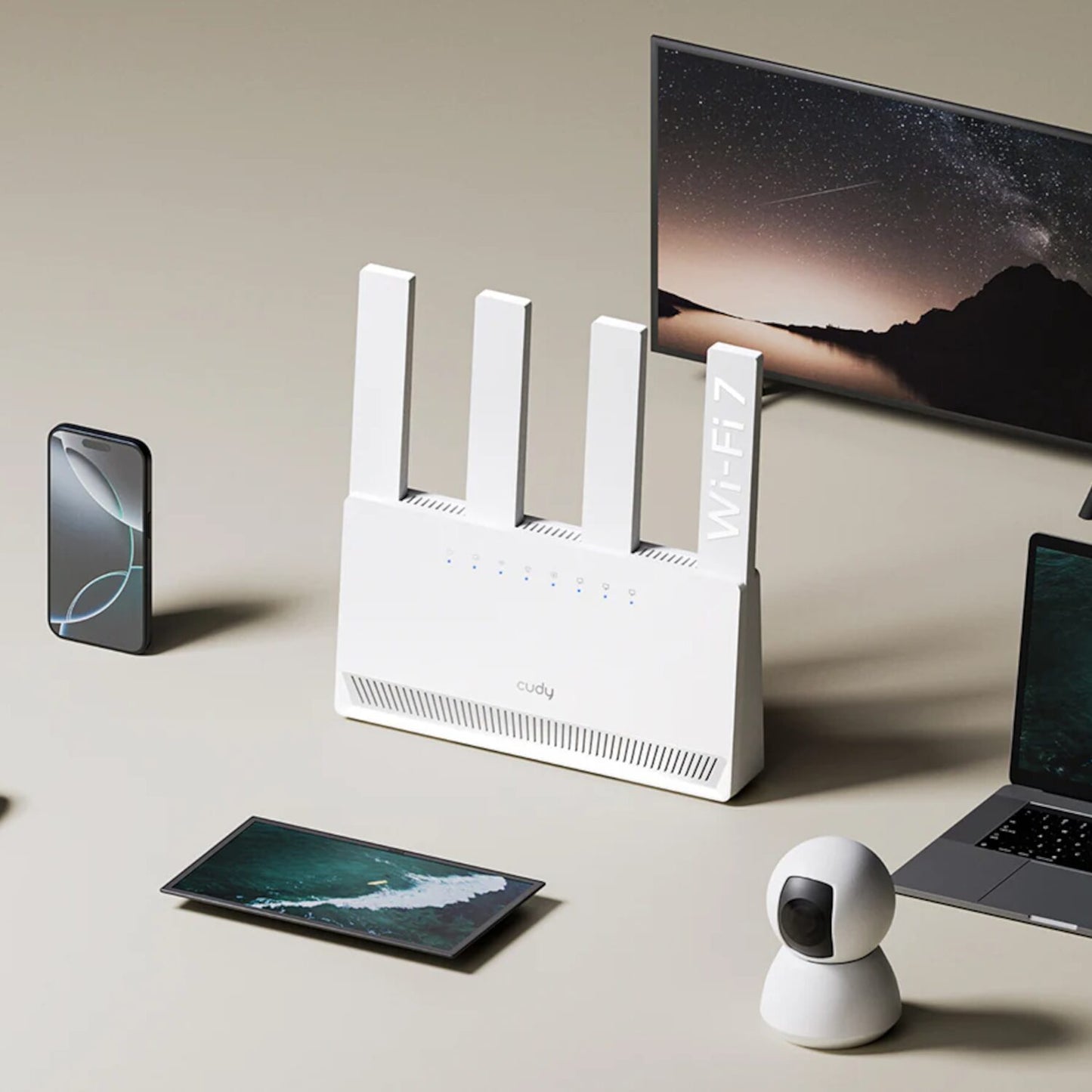 Cudy BE3600E Wi-Fi 7 Gigabit Router - alternate product view 4