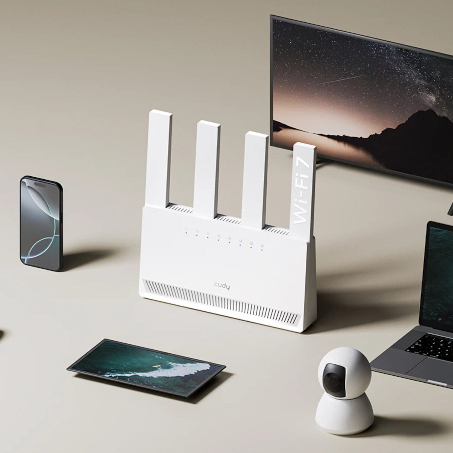 Cudy BE3600E Wi-Fi 7 Gigabit Router - alternate product view 4