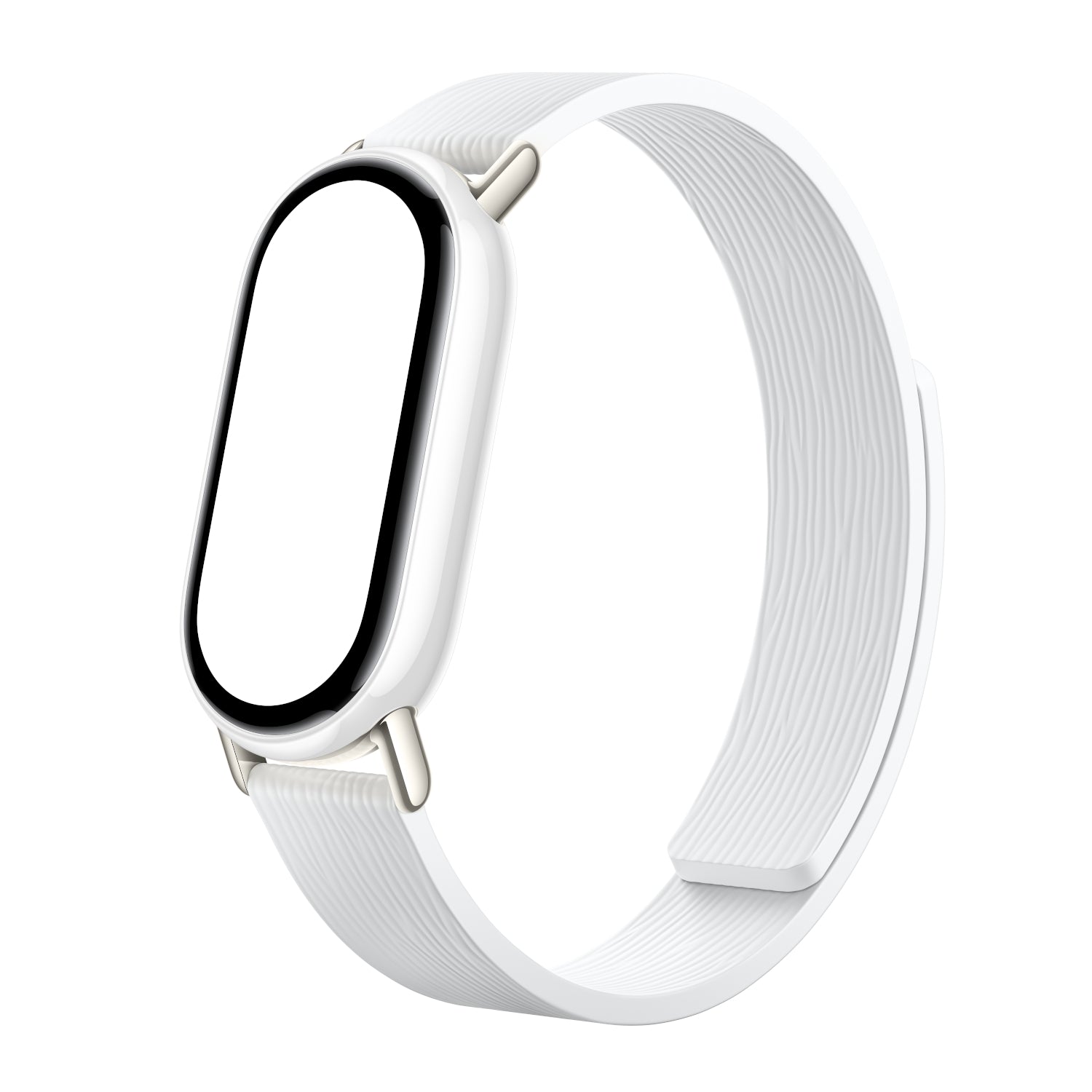 Xiaomi Smart Band 10 Magnetic Kona Leather Strap - Glacier White - alternate product view 2