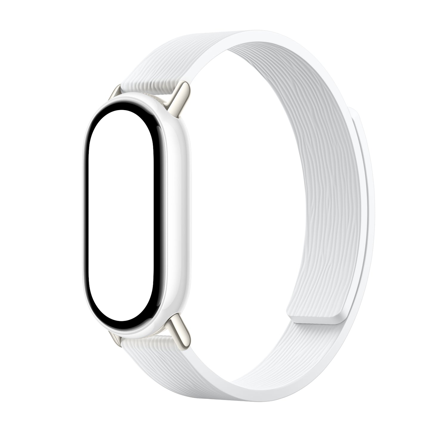 Xiaomi Smart Band 10 Magnetic Kona Leather Strap - Glacier White - alternate product view 3