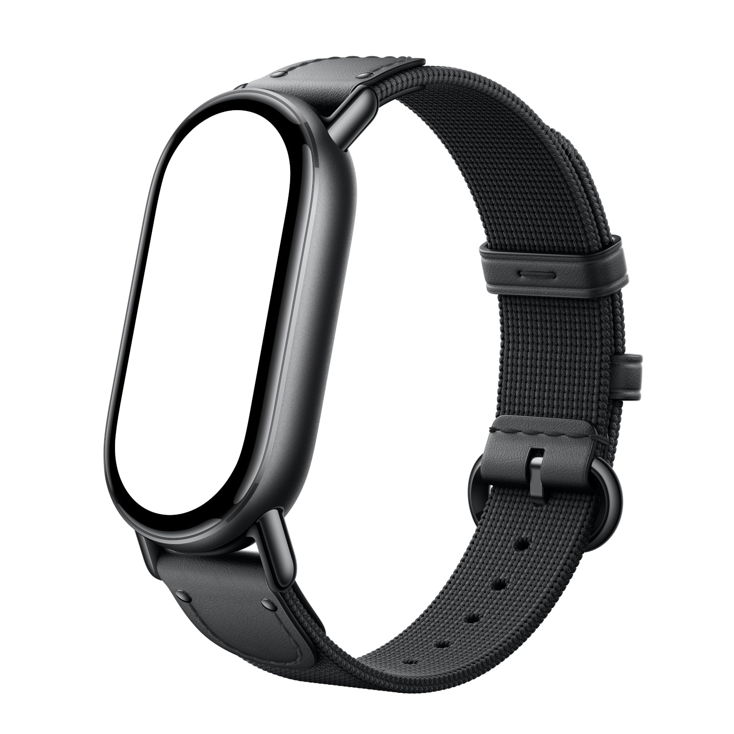 Xiaomi Smart Band 10 Knitted Silk Strap - Ebony Black - alternate product view 2