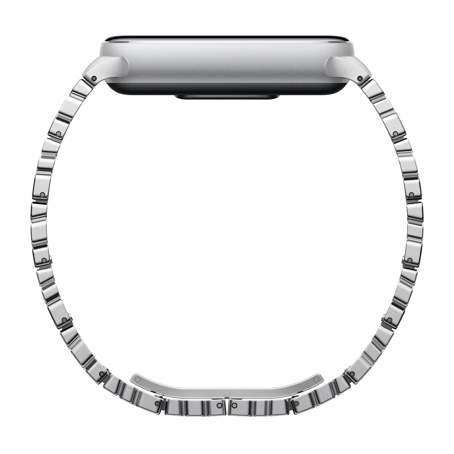 Xiaomi Smart Band 10 Asymmetrical Metal Strap – Silver - alternate product view 4