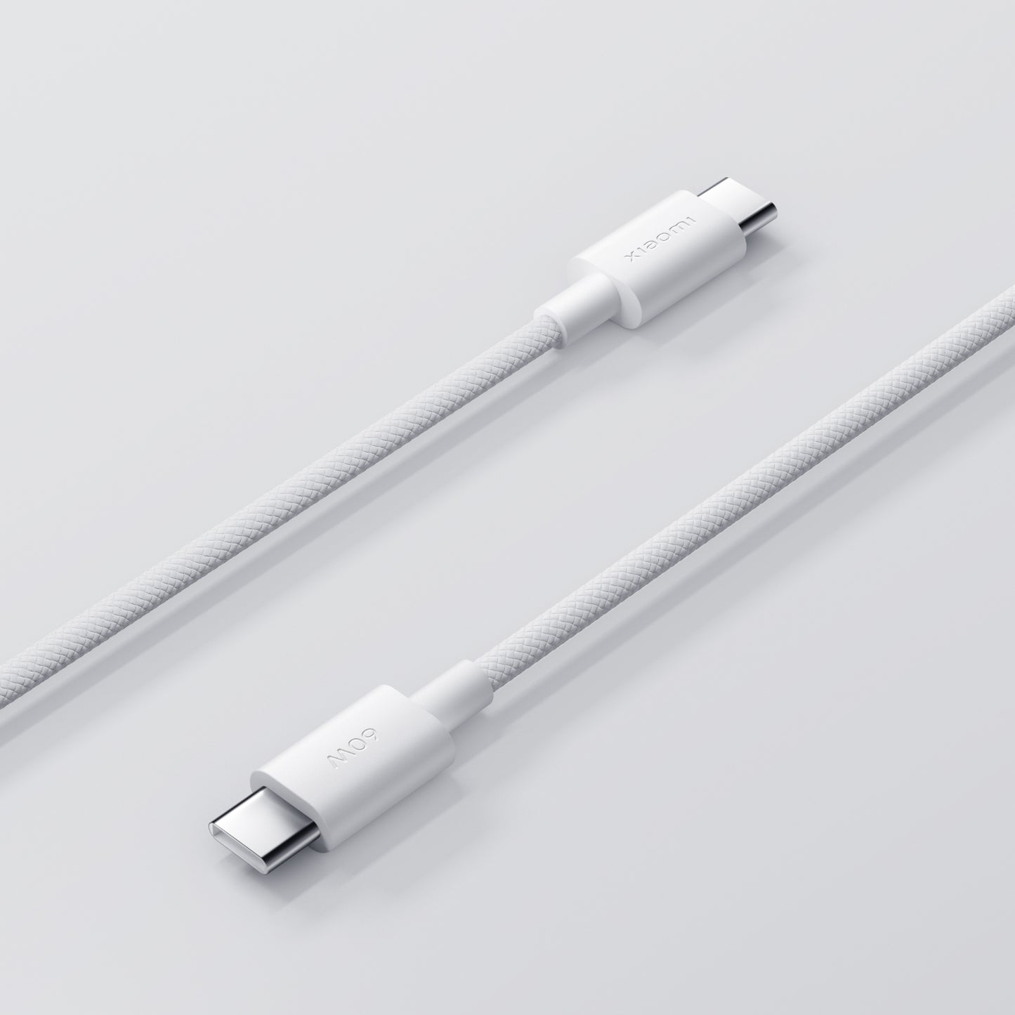 Xiaomi 3A Braided USB Type-C to USB Type-C Cable 1M - White - alternate product view 2
