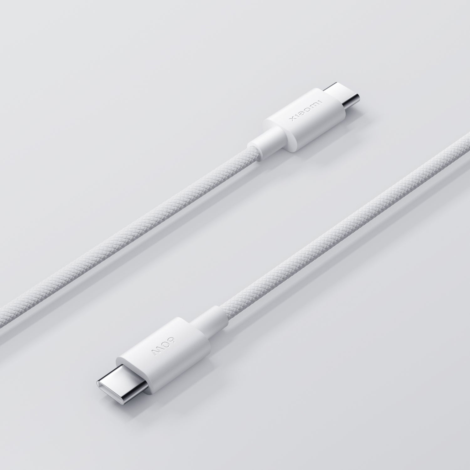 Xiaomi 3A Braided USB Type-C to USB Type-C Cable 1M - White - alternate product view 2