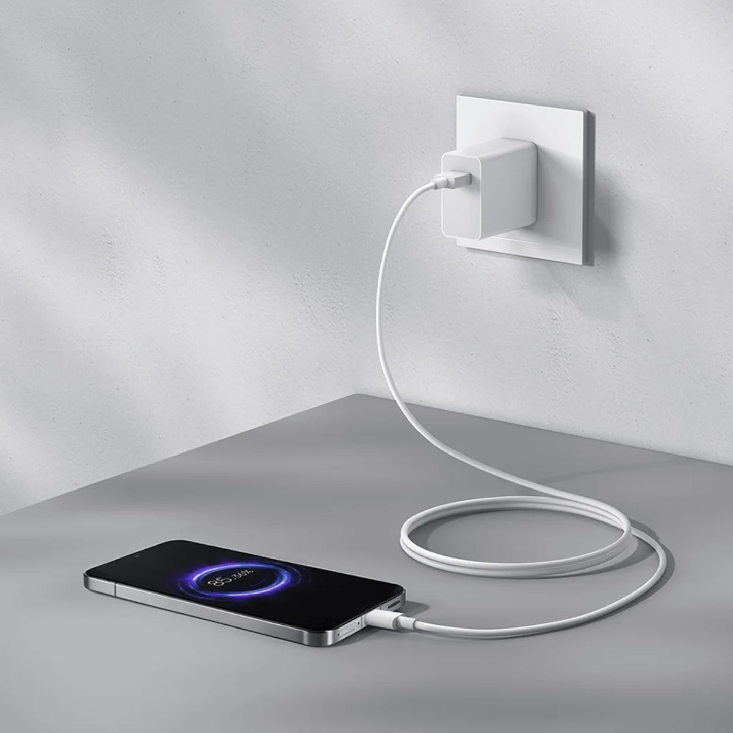 Xiaomi 3A USB-A to USB Type-C Cable 1M - White - alternate product view 3