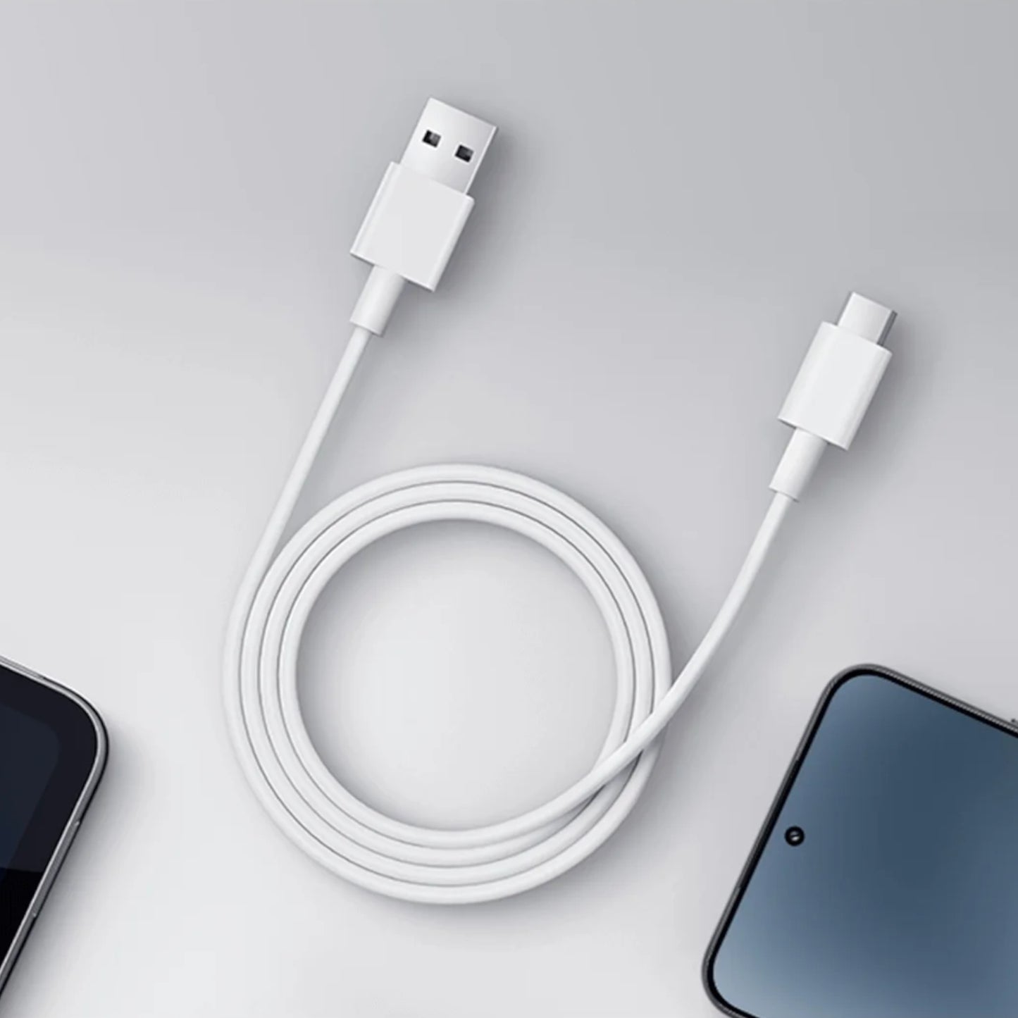 Xiaomi 3A USB-A to USB Type-C Cable 1M - White - alternate product view 4