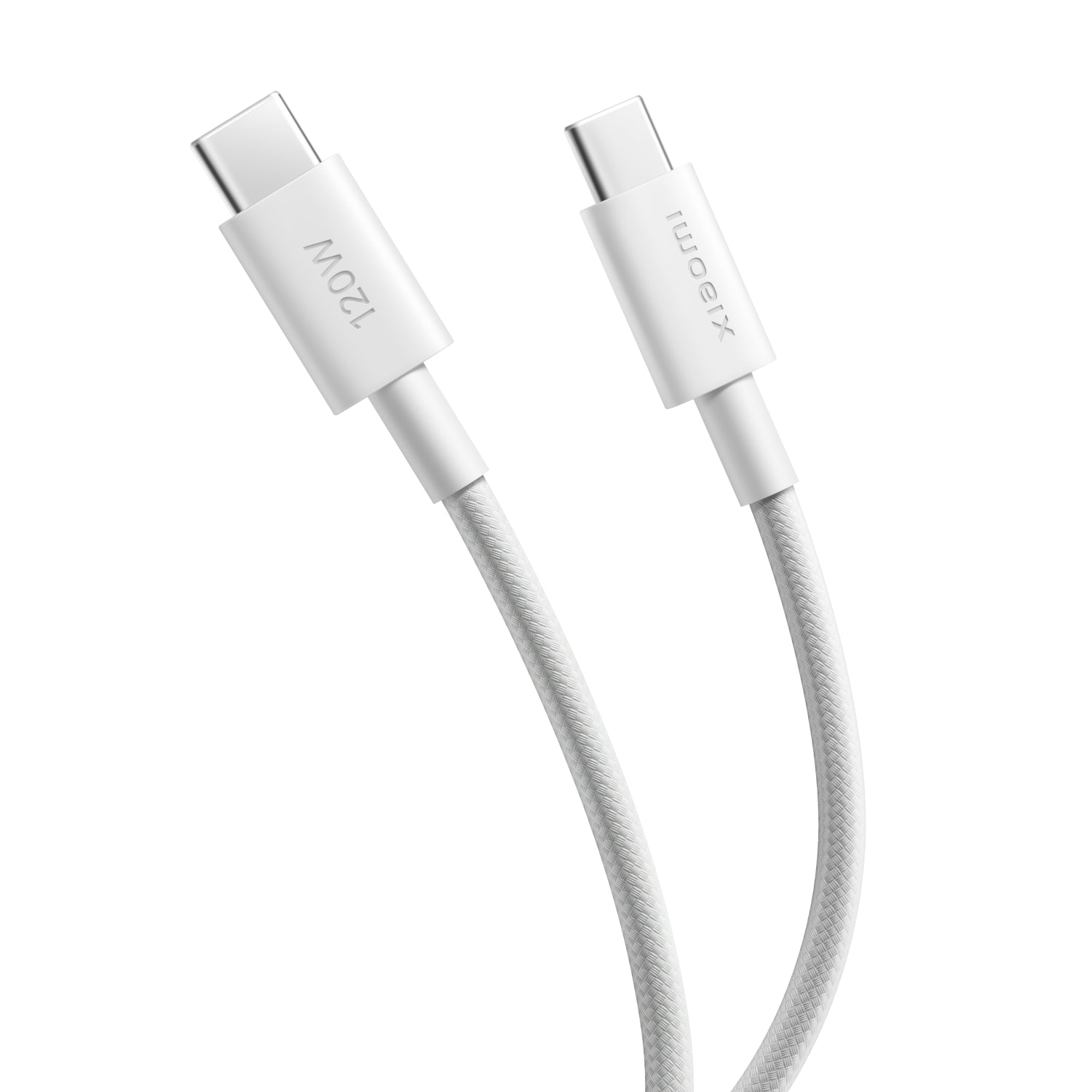 Xiaomi 6A Braided USB Type-C to USB Type-C Cable (1m) - White - alternate product view 2