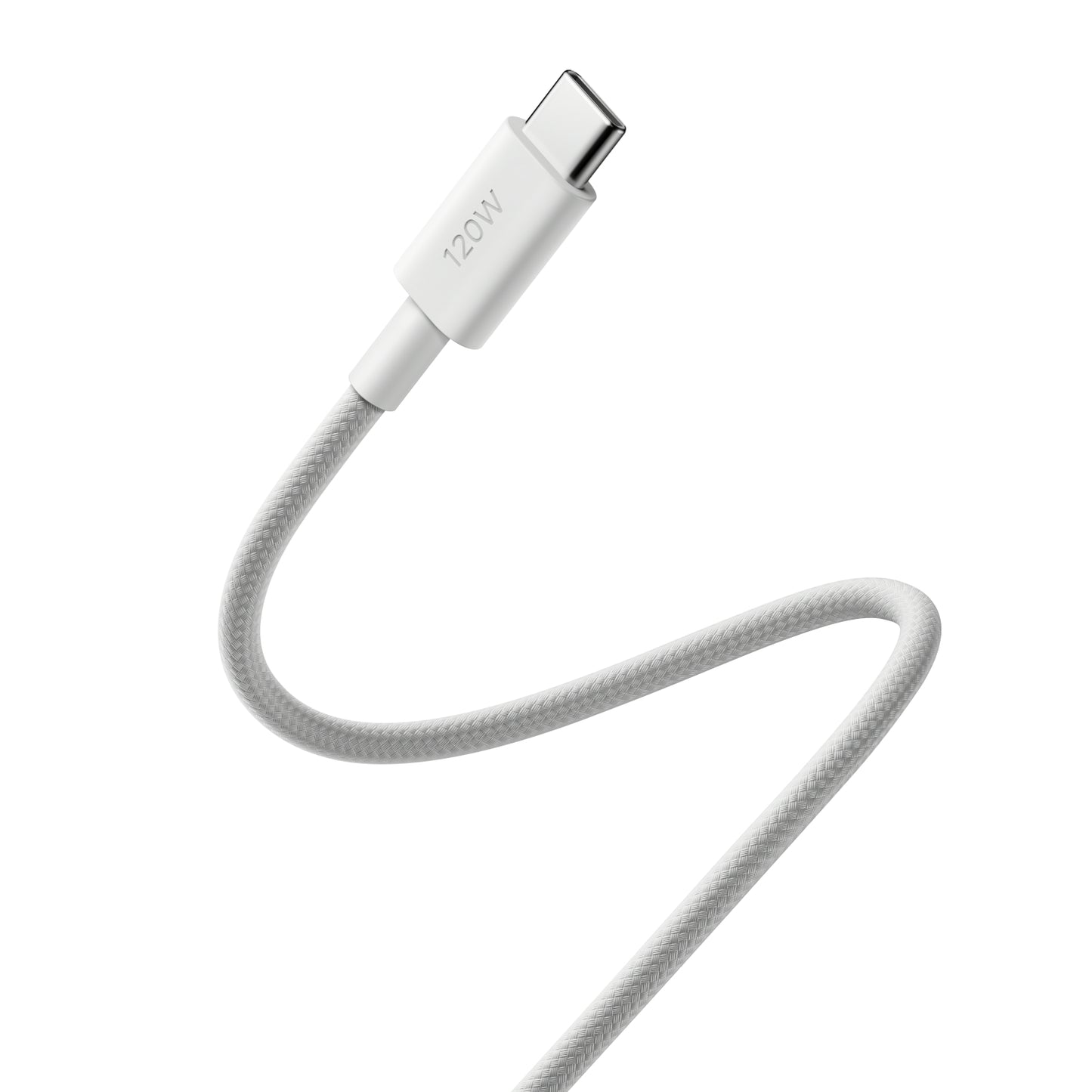 Xiaomi 6A Braided USB Type-C to USB Type-C Cable (1m) - White - alternate product view 3