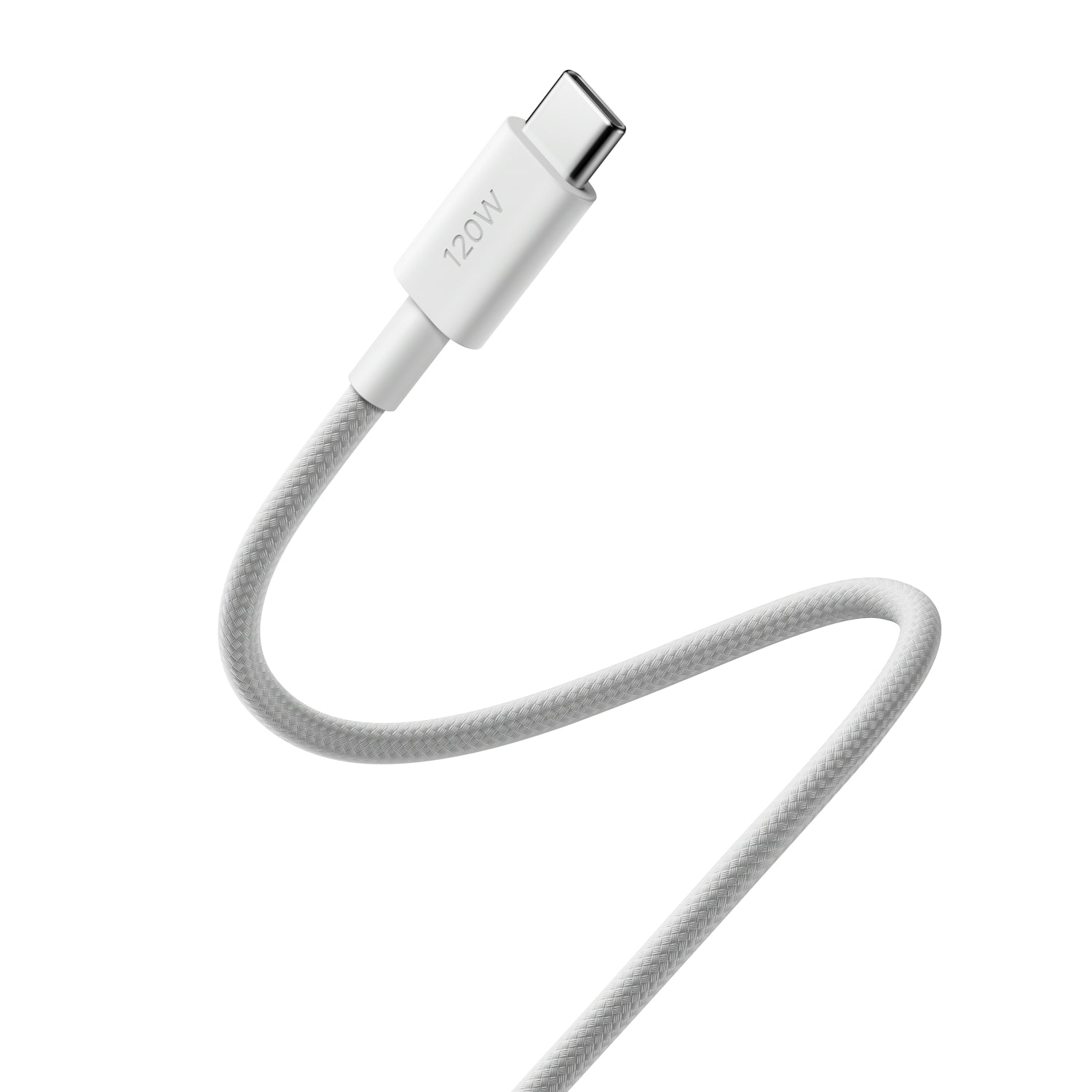 Xiaomi 6A Braided USB Type-C to USB Type-C Cable (1m) - White - alternate product view 3