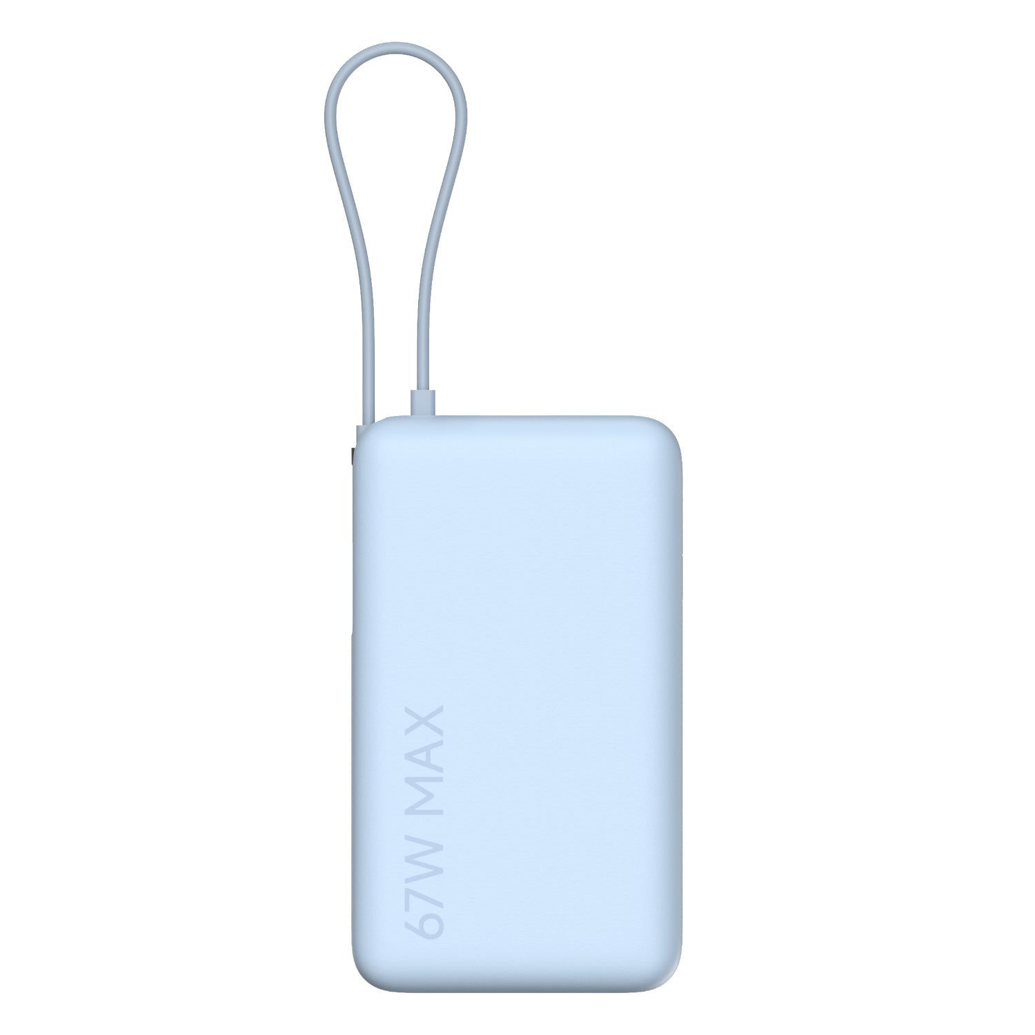 Xiaomi 67W Power Bank 10000mAh (Integrated Cable) - Ice Blue - alternate product view 2