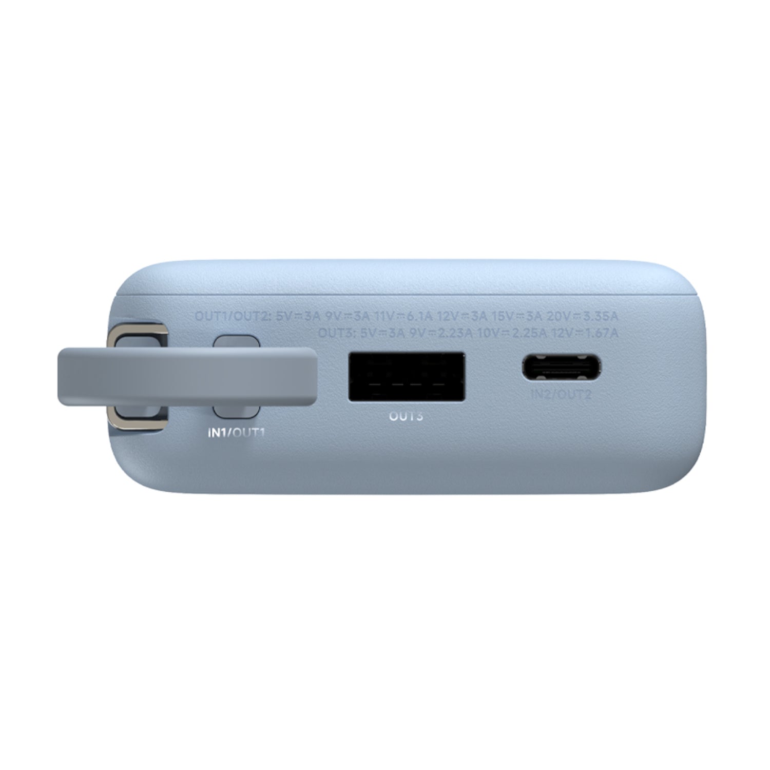 Xiaomi 67W Power Bank 10000mAh (Integrated Cable) - Ice Blue - alternate product view 5