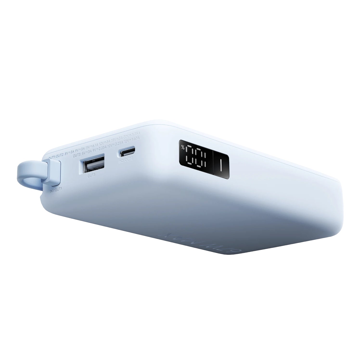 Xiaomi 67W Power Bank 10000mAh (Integrated Cable) - Ice Blue - alternate product view 6