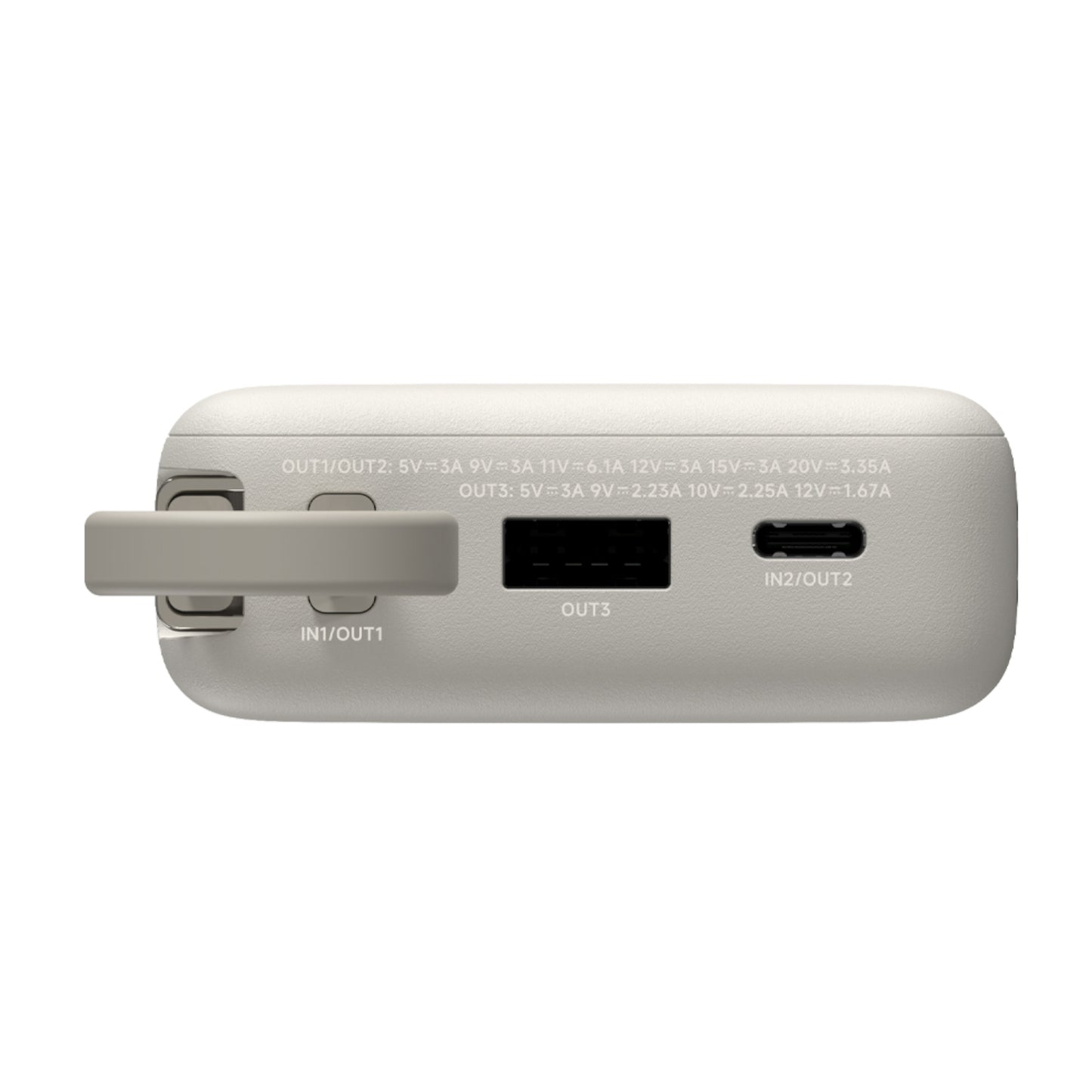 Xiaomi 67W Power Bank 10000mAh (Integrated Cable) - Tan - alternate product view 5