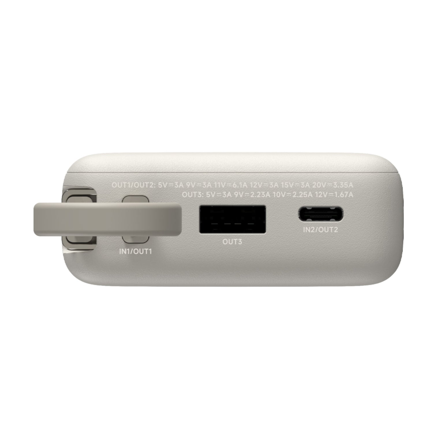 Xiaomi 67W Power Bank 10000mAh (Integrated Cable) - Tan - alternate product view 5