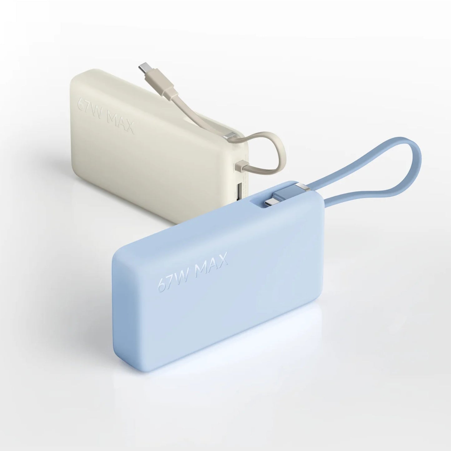 Xiaomi 67W Power Bank 20000 (Integrated Cable) - Tan - alternate product view 4