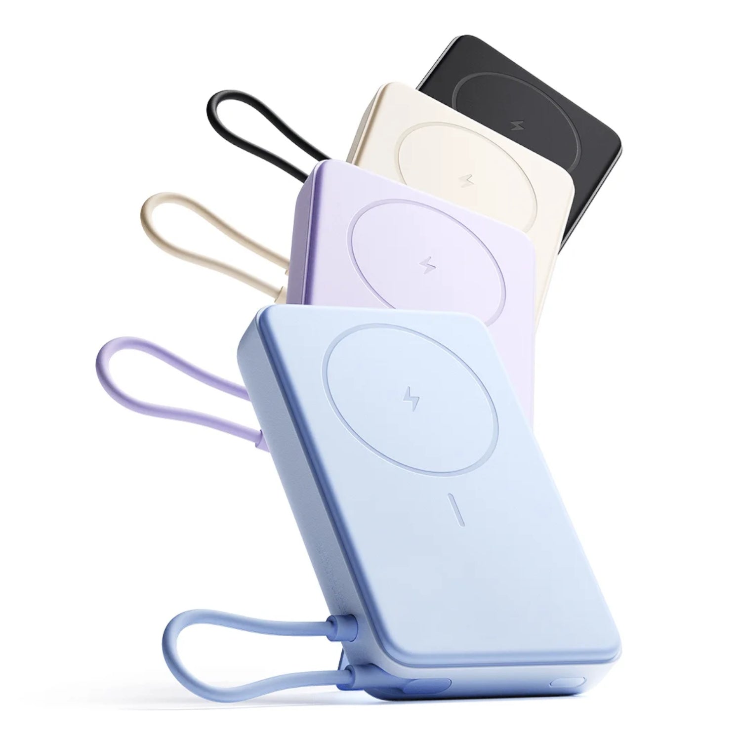 Xiaomi Magnetic Power Bank 10000mAh with Built-in Stand - Beige - alternate product view 6