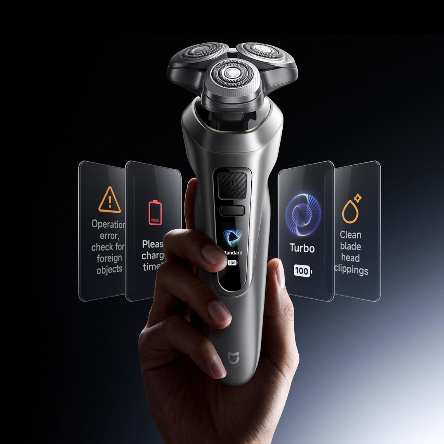 Xiaomi Mijia Electric Shaver Pro - Silver - alternate product view 2