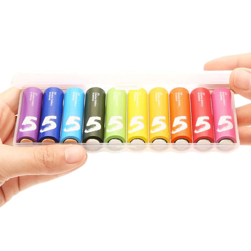 Xiaomi AA Rainbow Batteries (10 Pack) - alternate product view 2