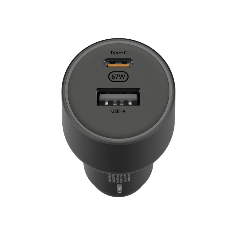 Xiaomi 67W Car Charger USB-A and Type-C - alternate product view 2