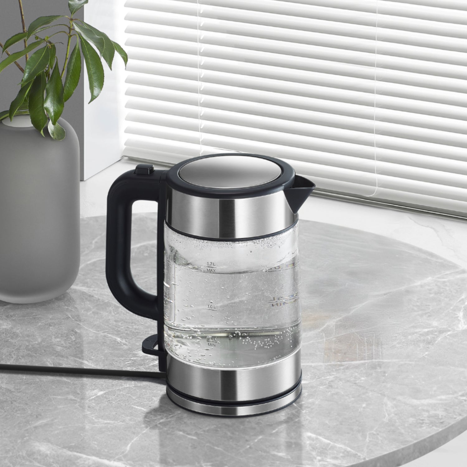 Xiaomi 1.7L Electric Glass Kettle – 2200W Fast Boil - alternate product view 8