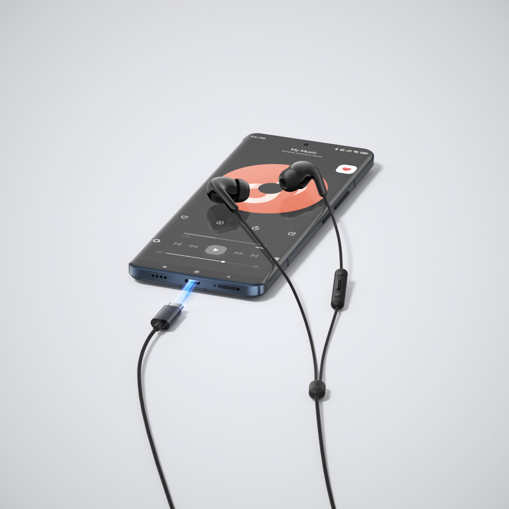 Xiaomi In-Ear Headphones Type C - Black - alternate product view 6