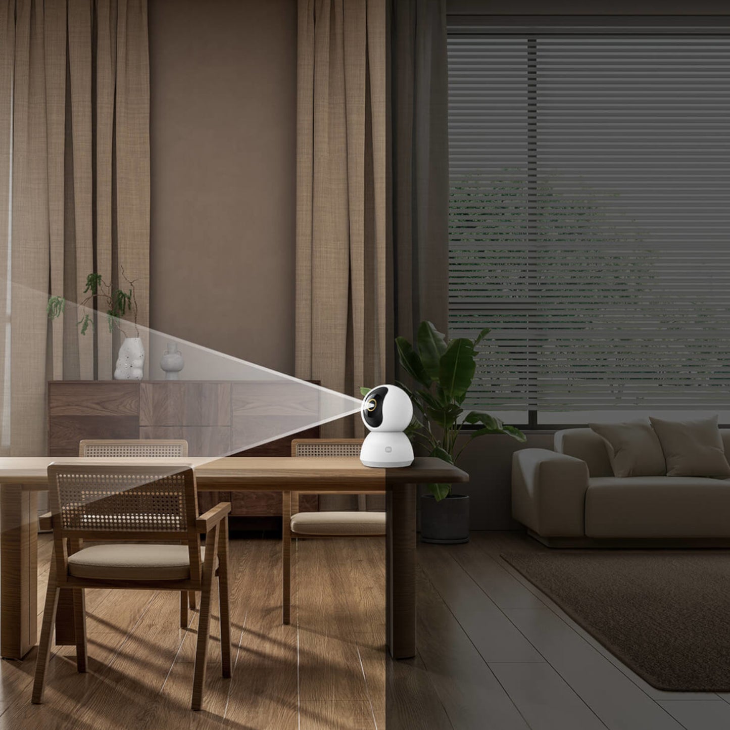 Xiaomi Smart C300 Dual 2K Indoor Wi-Fi Security Camera – White - alternate product view 9