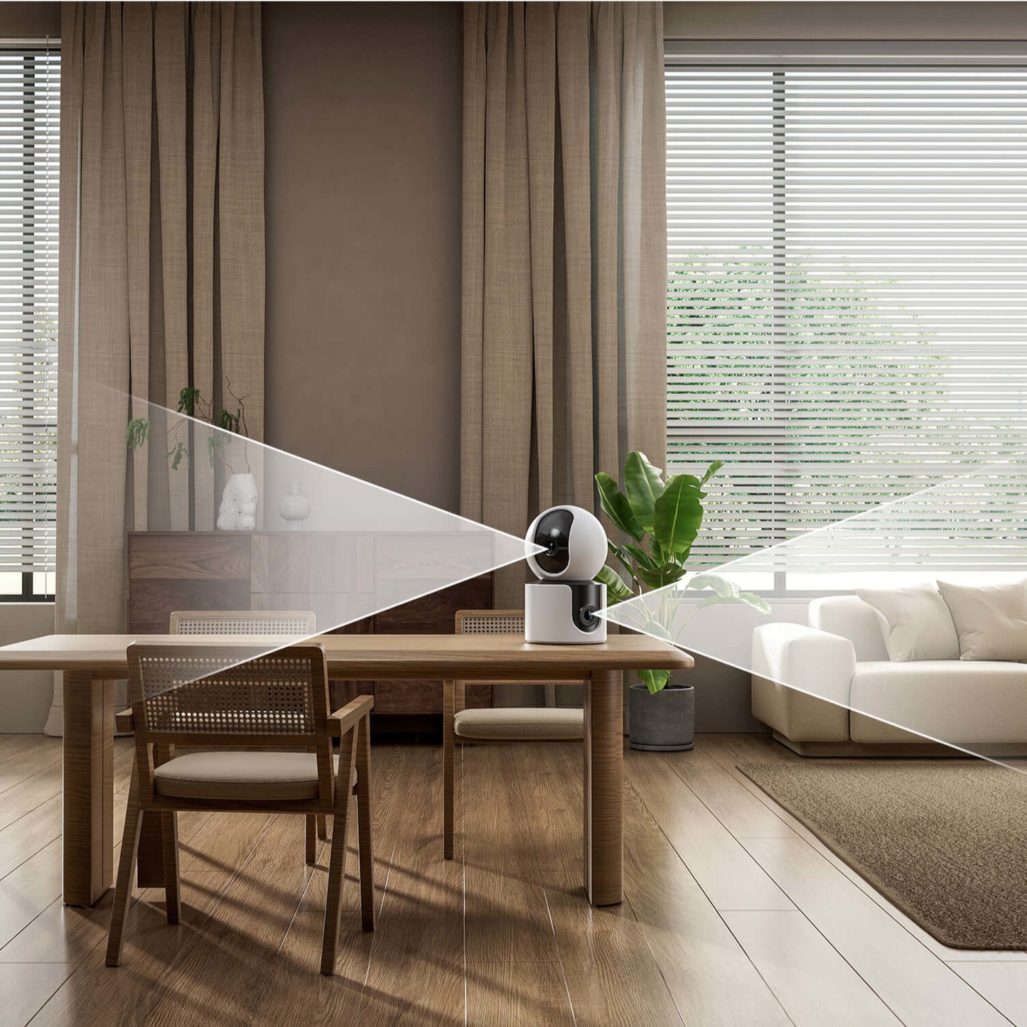 Xiaomi Smart C300 Dual 2K Indoor Wi-Fi Security Camera – White - alternate product view 10
