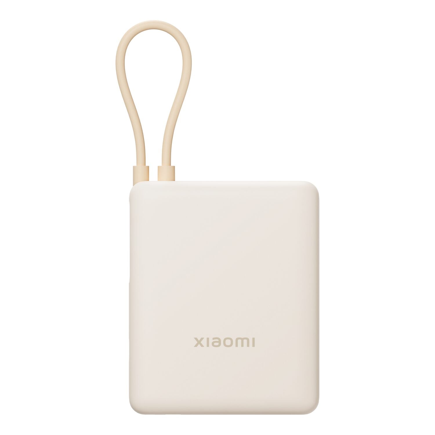 Xiaomi 33W Power Bank 10000 (Integrated Cable) - Tan - alternate product view 2