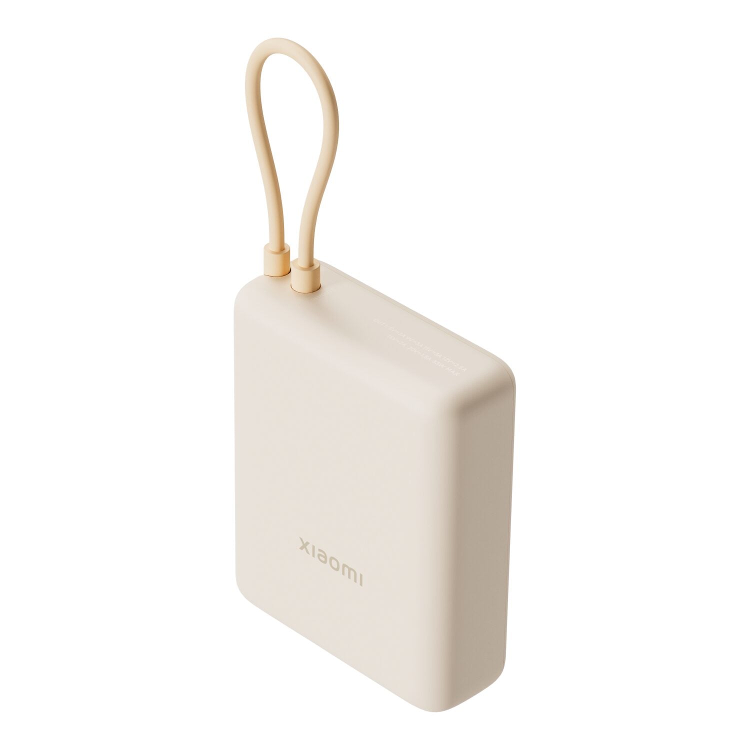 Xiaomi 33W Power Bank 10000 (Integrated Cable) - Tan - alternate product view 7