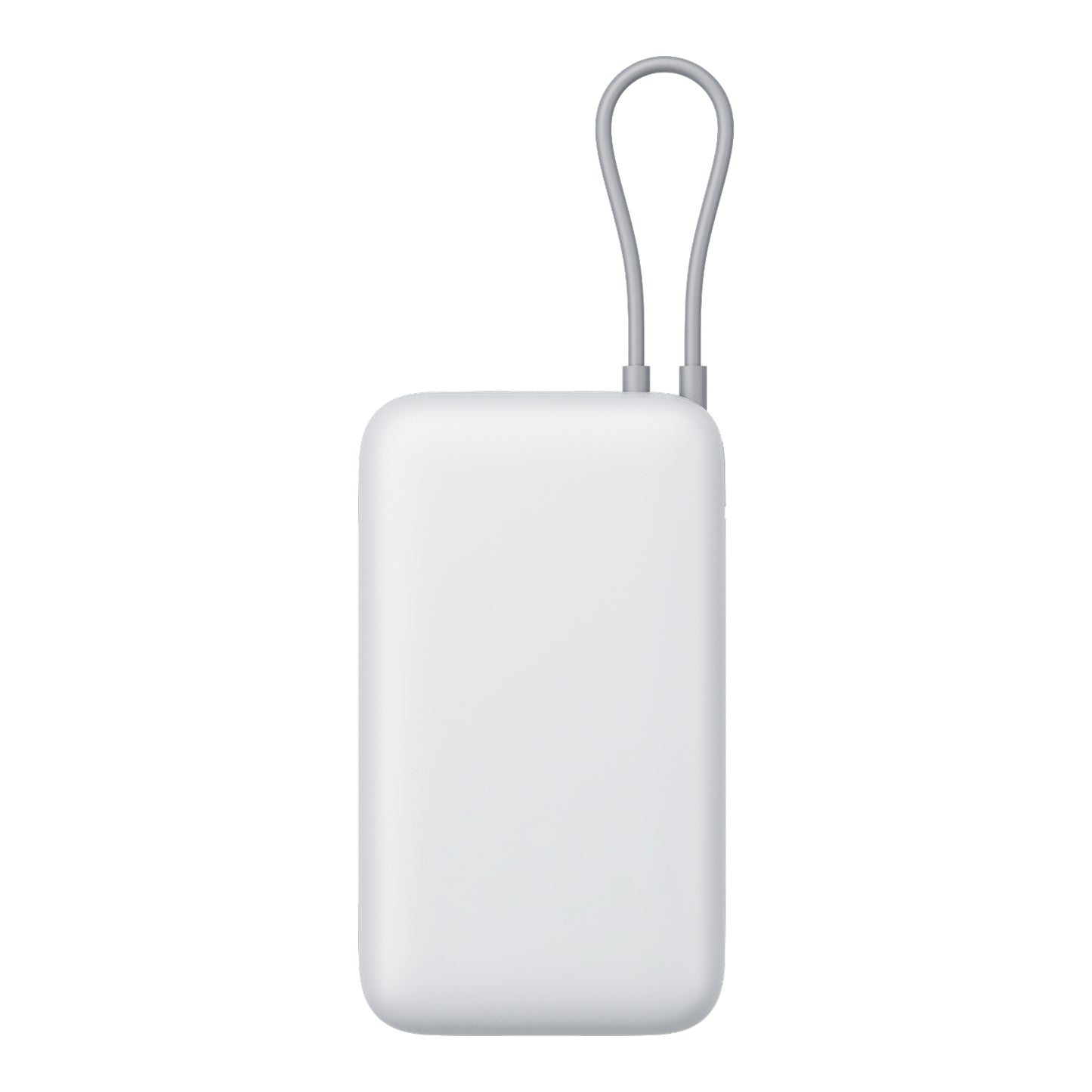 Xiaomi Power Bank 20000mAh (Integrated Cable) - Light Grey - alternate product view 4