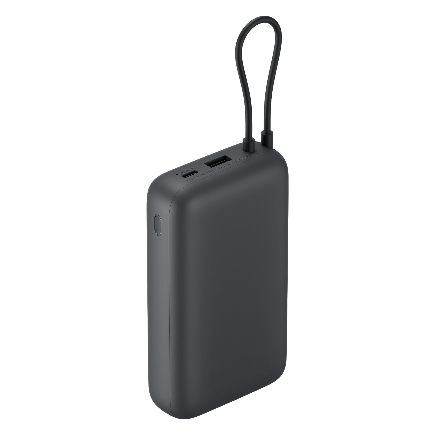 Xiaomi Power Bank 20000mAh (Integrated Cable) - Dark Grey - alternate product view 3