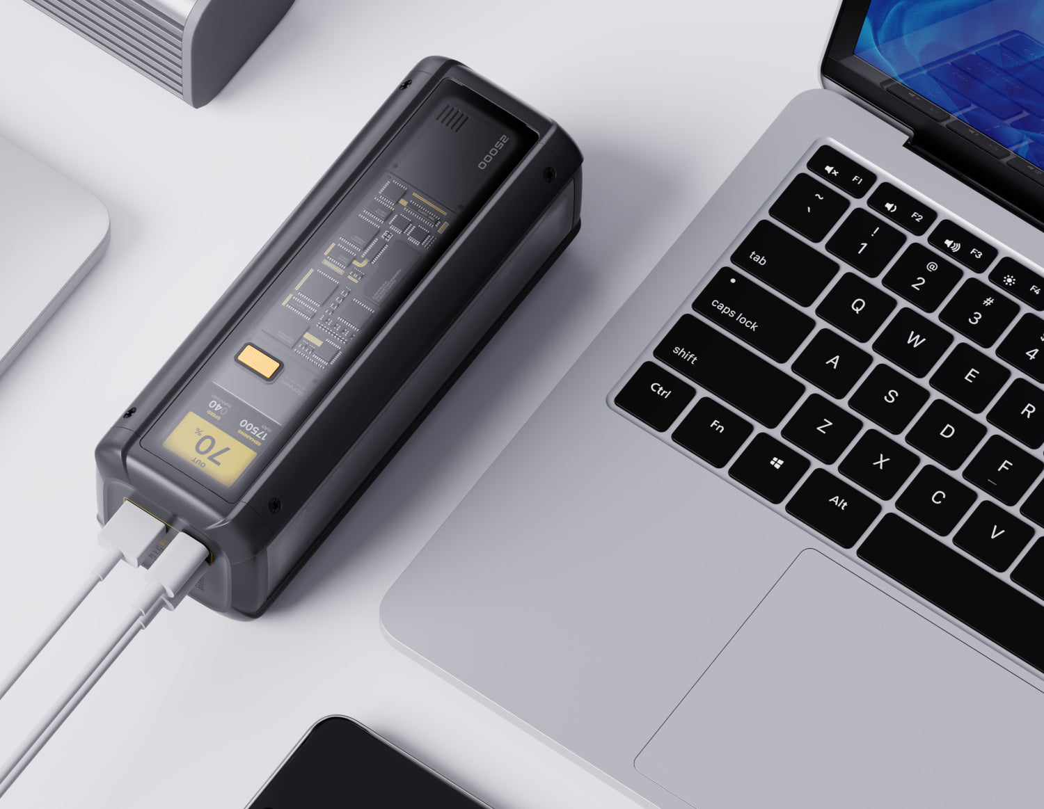 Xiaomi 212W Fast Charge Power Bank 25000mAh – Black - alternate product view 4