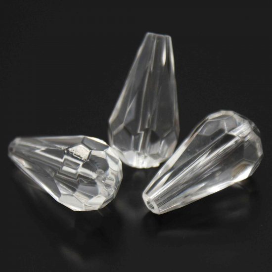 Acrylic BEAD TEAR 16x9 Mm (HOLE - 2 Mm)