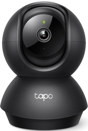 TP-Link Pan or Tilt Home Security WiFi Camera Black