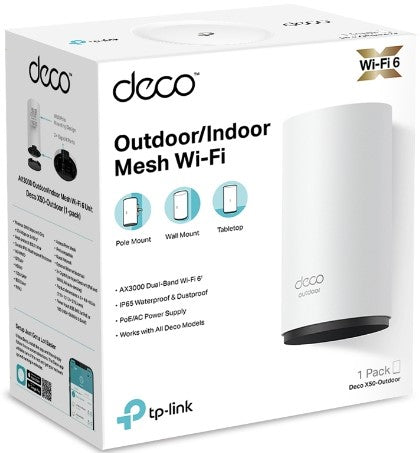TP-Link AX3000 Outdoor Indoor Mesh Wi-Fi