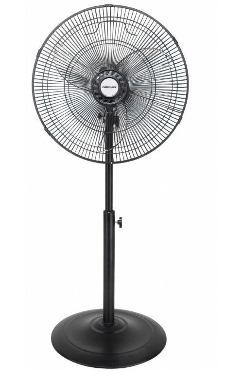 Mellerware 40cm Black Pedestal Steel Fan -"Elegant Breeze"