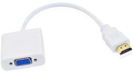 UniQue HDMI Male To VGA Female With Audio Adaptor - Input HDMI