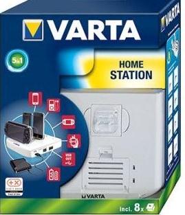 Varta Professional V-Man Home Station-Incl. 8 adapters