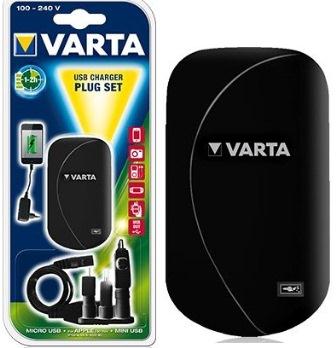Varta V Man USB Charger Plug Set - Compatible with all Micro USB