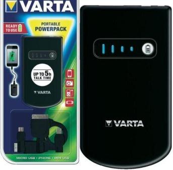 Varta V Man 1800 mAh Power Battery Pack - External battery pack Li-Ion 1800 mAh -Mini-USB cable