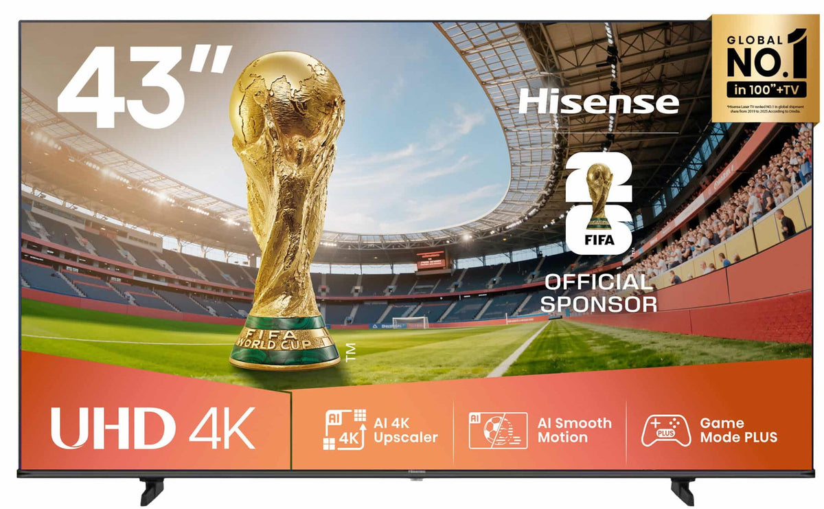 Hisense 43-inch UHD Smart LED TV