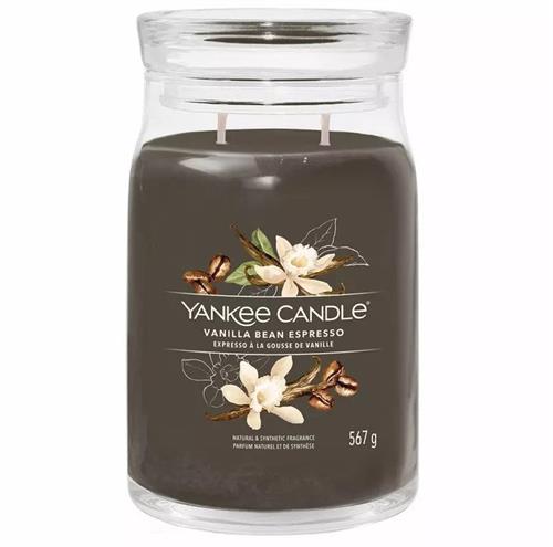 Yankee Candle Vanilla Bean Espresso Large Jar - Signature Collection Large Jar Candle